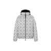 Louis Vuitton Двусторонняя нейлоновая куртка с капюшоном в полоску 1ABR9A