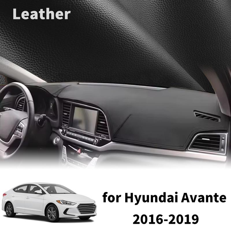 Для Hyundai Elantra AD 2016- Avante Высококачественная накладка на приборную панель Коврик на панель Защита от солнца Защита от УФ-излучения Коврик на панель Аксессуары