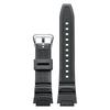 Для Casio AE-1200 F-108WH SGW-300H W-216H AEQ-110W Силиконовый резиновый сменный ремешок для часов 25x18 мм Выпуклый полимерный ремешок для часов