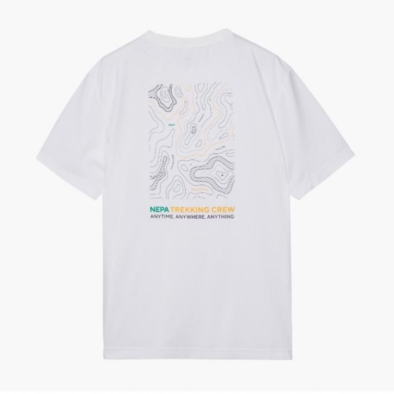 Nepa Nepa Unisex C Tr Contour Круглая футболка с коротким рукавом Regular Fit 7id5375