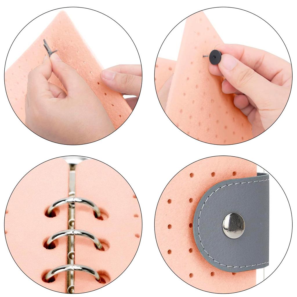 Практичные прочные фетровые книги для хранения булавок с 6 страницами, переносной альбом для хранения эмалевых булавок и сережек