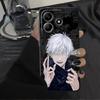 Чехол-бампер для телефона Xiaomi Redmi Note 11 13 12 Pro Plus 12S 10S 9s 10 9 8 Pro 11S с изображением из аниме J-ujutsu Cool Kaisen