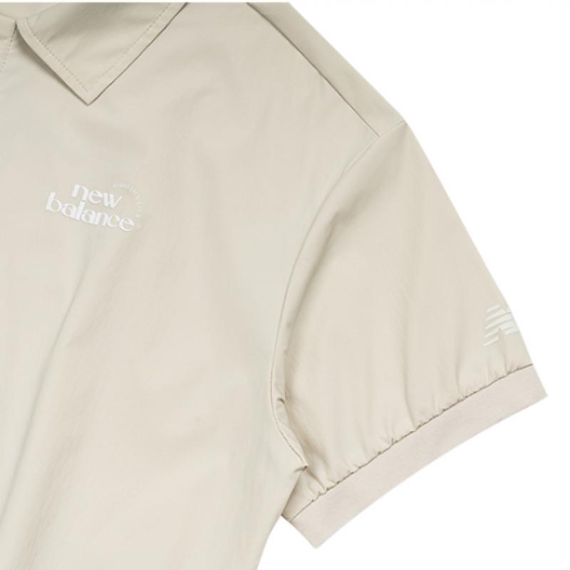 New Balance Женская футболка-поло Frozen Women StreTch с воротником-пуговицей Nbnff3w612