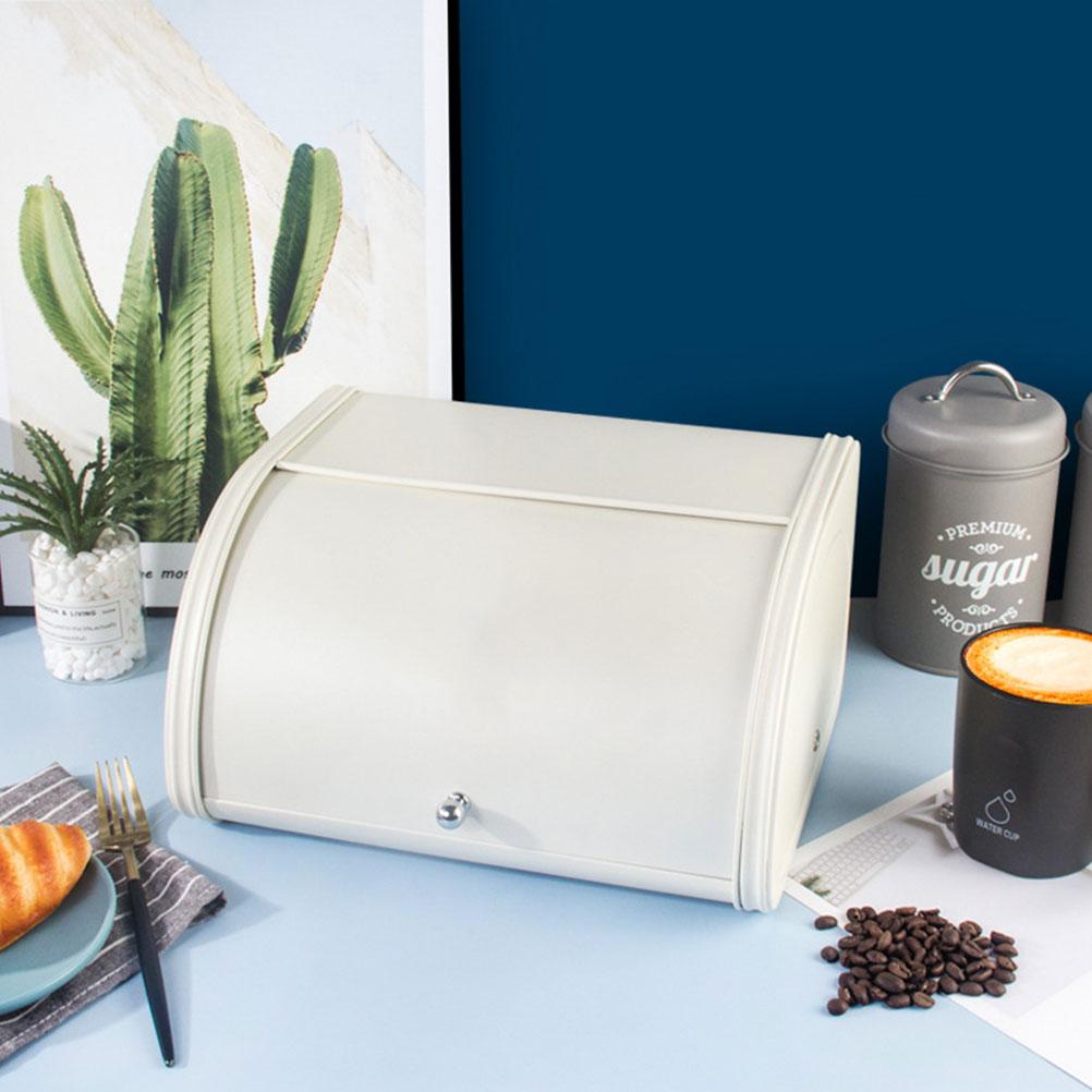 Хлебница Коробки для кухонного стола Фермерские держатели для хранения ящиков Железная столешница Многофункциональная мисс