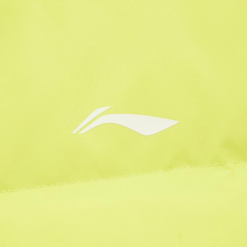 Li Ning Серия Фитнес Повседневная Мода Простой Однотонный Универсальный Удобный Теплый Воротник-стойка Молния Короткий Пуховик Женская Верхняя одежда AYMV396-9