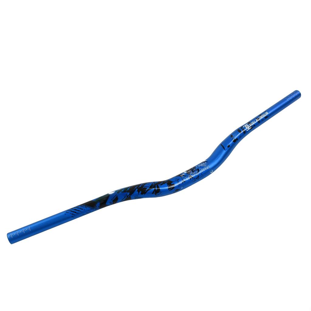 Велосипедный руль с подъемной ручкой, удлиненный, алюминиевый сплав 31,8x720 мм, для велоспорта, синий