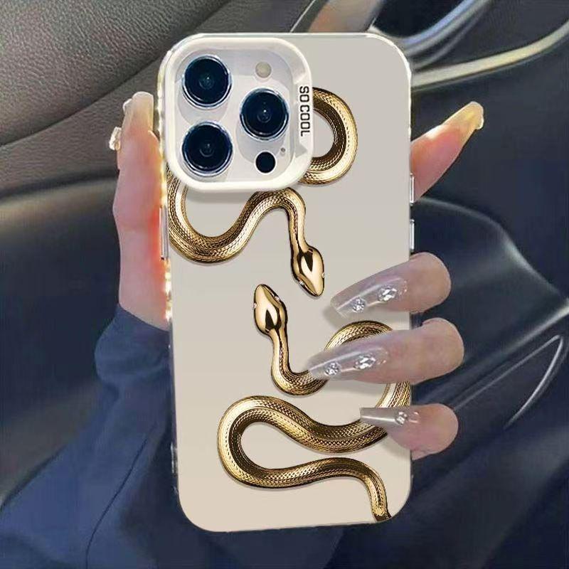 Креативный жесткий чехол для телефона с китайским драконом для iPhone 14 Pro Max, Совместим с Apple 15/13/12/11/XR