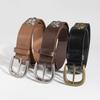 Vintage Retro Womens Belt With Alloy Buckle For Casual Fashion