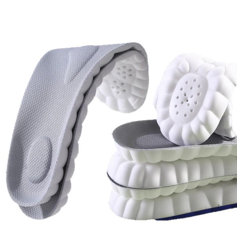 Спортивные стельки Footprint 4D - ПУ поддержка свода стопы, Антибактериальные, Устойчивые к запаху, Впитывающие пот, Дышащие, Высокая эластичность, Амортизация.