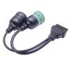 OBD2 Truck Diagnostic Tool 16 Pin Cable J1708 J1939 Connector OBD To OBD2 6 Pin 9 Pin for Car Truck