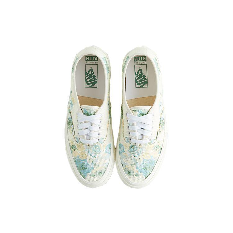 Kith x Vans OG Authentic LX Винтажные розы Мужские кроссовки Кремовый Голубиный VN0A4BV9DJR