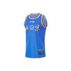 CBA Series Alphabet Logo Print Quick-Dry Cool Basketball Vest 23-24 Season Beijing Team City Edition Men Tops Beijing-Blue AAYT861-1