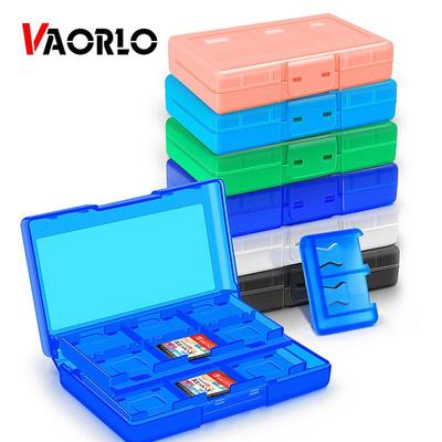 VAORLO 24 в 1 чехол для игровых карт для Nintendo Switch Oled портативный ящик для хранения NS Lite защитный чехол аксессуары с твердым корпусом