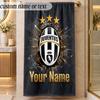 Beach TowelJuventus FC Custom Name Text Personalized Soft Towel for Beach Pool Indoor Home Decor Gift