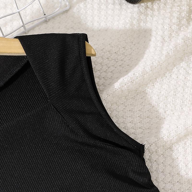 Одежда для девочек, летняя новая юбка-бюстье с принтом + трикотажный топ без рукавов 7-12 лет, детский костюм с юбкой