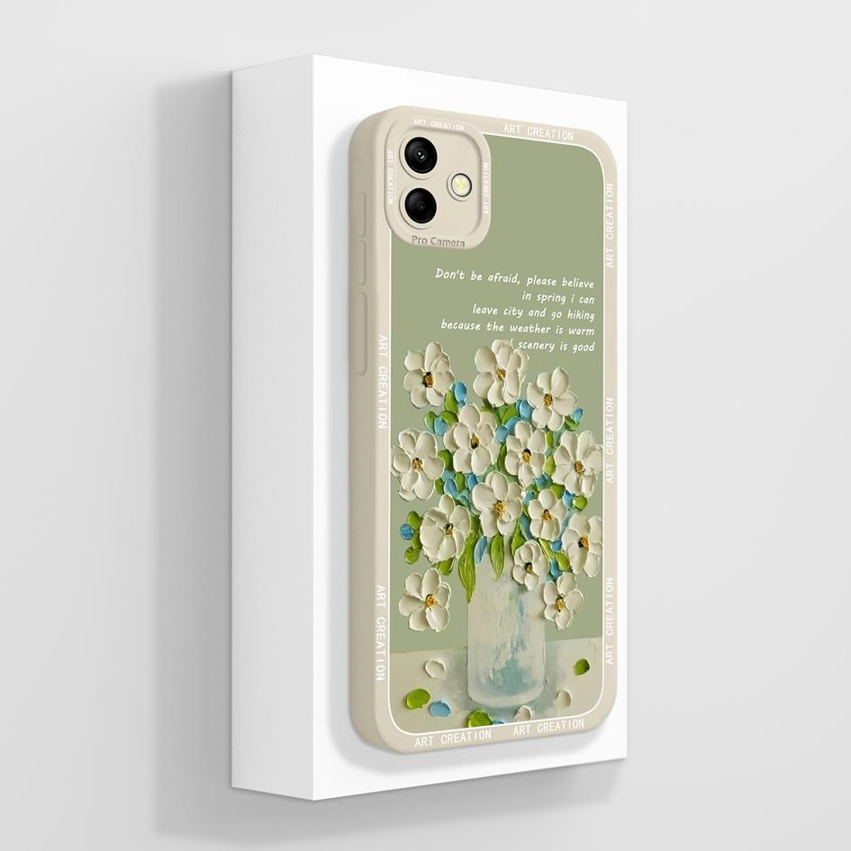 Для Samsung Galaxy A04 A04E M04 M 04 чехол для телефона Роскошный модный мягкий жидкий силикон квадратный протектор экрана сумка для телефона матовый для Samsung бампер