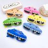 Soft Silicone Children'S Sunglasses Boys Cartoon Flip Dinosaur Polarized Sunglasses Glasses