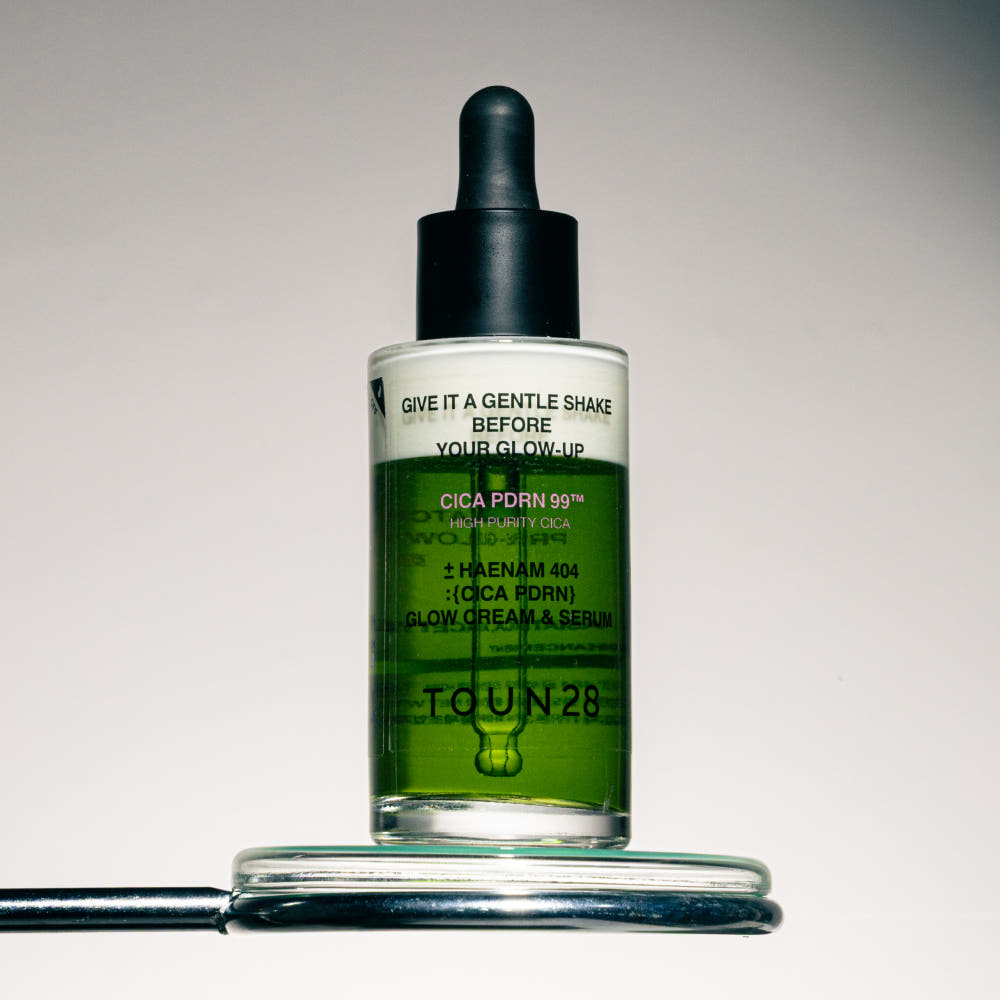 TOUN28 HAENAM 404 Glow Cream & Serum 50ml – Centella Brightening Moisturizing Serum Cream for Radiant Skin