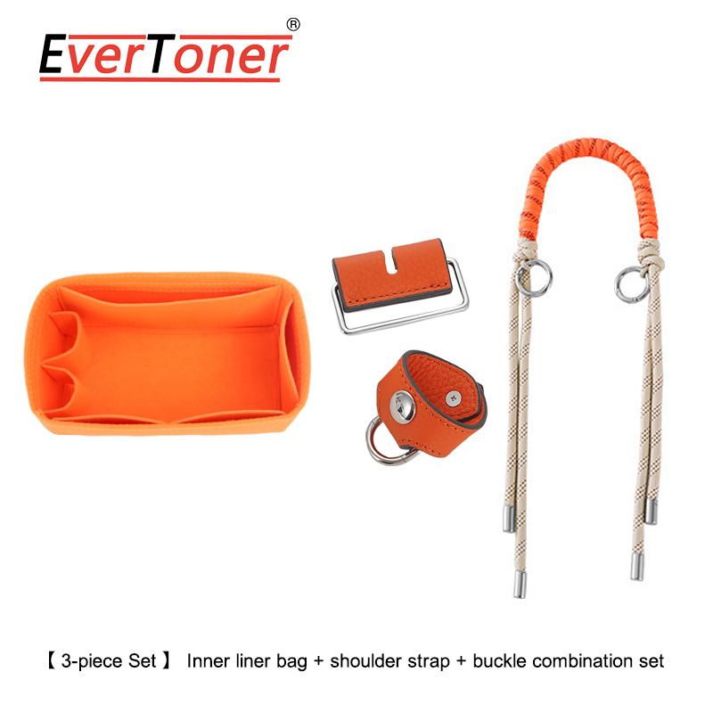 EverToner Модный Ручной Плетения Ремешок для Сумки-ланчбокса H, Модифицированная Пряжка/Внутренняя Подкладка, Универсальные Части Сумки, Аксессуары