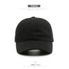 Women's solid-color, plain, washed baseball cap for outdoor activities, suitable for men, providing sun protection and shade