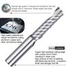 New Single Flute Milling Cutter Carbide 3.175/4/6mm Shank Spiral Endmill CNC Router Bits