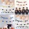Glittering Graduation Party Hanging Decoration Congrats Grads Hanging Ornament for Class of 2025 for School Graduate