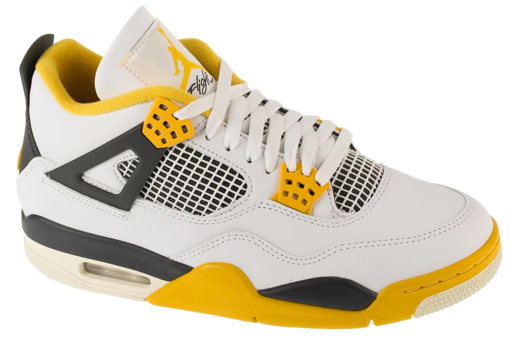 Женские белые кроссовки Air Jordan 4 Retro