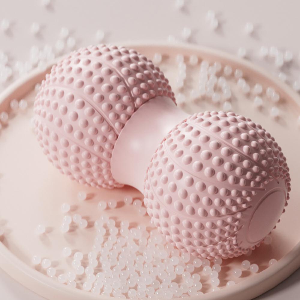 Peanut Massage Ball Yoga Fascia Ball Raised Point TPE 6.5cm Posture Master Waist Back Foot Massage Balls