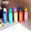 TYESO Термос-бутылка Автомобильный термостакан Бутылка для воды для активного отдыха Путешествий Вакуумные термосы Термокружка из нержавеющей стали