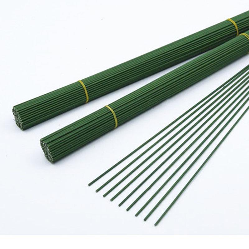 40 см зеленая резиновая флористическая проволока для самостоятельного изготовления композиций