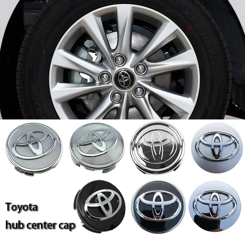 4 шт. 57/62 мм Колпачок ступицы колеса автомобиля Значок Для Toyota C-hr Prado Rav4 Prius Yaris Hilux Avensis Corolla Camry