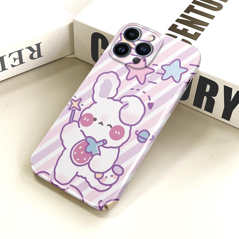 Универсальный чехол для телефона с пленкой и мультяшным модным дизайном, твердый чехол с полным покрытием, защитный чехол для камеры для iPhone, Samsung, Xiaomi, Poco, Redmi, Huawei, Honor