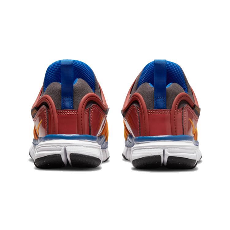 Nike Кроссовки для бега Dynamo Free Caterpillar Низкие Детские Сине-Желтые Для Детей Возрастом 3-7 Лет 343738-200
