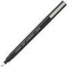 Mitsubishi Pencil Sign Ribbed Extra Fine of Water-Based Pen, Point, 0.5mm, Black, L50.24 (Pack 4)