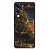 Christmas Case For Vivo Y04 Y04S Y37C Soft Silicone Phone Cover Funda For Vivo Y 04 04S 37C Black TPU Protective Bumper Casing
