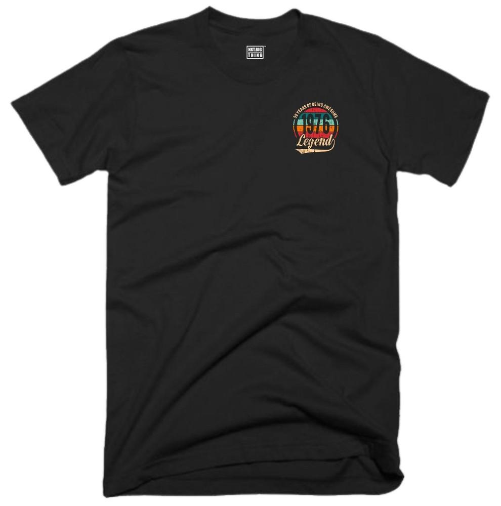 50th Birthday Legend T Shirt Pocket 50 Years Awesome Vintage 1976 Funny Gift Top