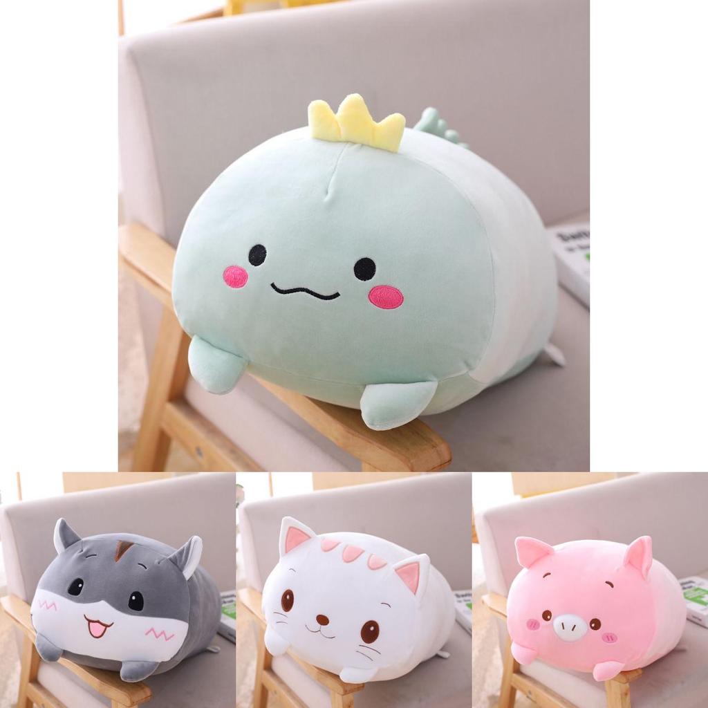 Cute And Soft Long Pillow Plush Toy Featuring Cartoon Animals For Comfortable Relaxation