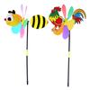 Colorful Cartoon Animal Windmill Wind Spinner Home Garden Yard Outdoor Decor