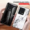 Для Xiaomi Mi 13 12 11 Pro Чехол Роскошный Мраморный Рисунок Закаленное Стекло Защитная Задняя Крышка Для Xiaomi Mi 12T 11T Pro 12X 12 Lite