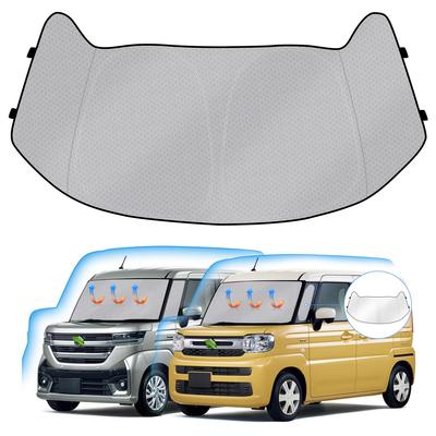 Солнцезащитная шторка на лобовое стекло Suzuki Spacia для Spacia Spacia и Включает треугольную УФ-затемняющую шторку и шторку для рулевого колеса Обеспечивает защиту от тепла и жары