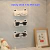 2 pcs Wall mounted eyeglass case, Household portable glasses storage box, Wall-mounted glasses rack, glasses box in car