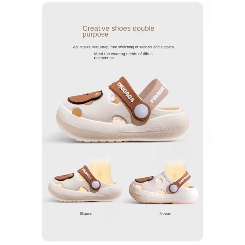 Новые летние детские холодные тапочки, домашние нескользящие удобные удобные детские тапочки с мягкой подошвой, домашние тапочки для мальчиков и девочек