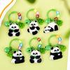 Милый мультяшный бамбуковый панда брелок милые животные брелок кулон креативный рюкзак украшения аксессуары подарки
