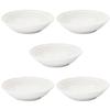 Mino Ware Dinnerware Set of 5 and Small 17cm Microwave and Dishwasher Made In Product Number 564639 "Konhiki Glaze" (Small, Medium, Bowls, Approx.