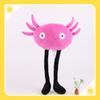 Kinitopet Плюшевая Фиолетовая Саламандра Мягкая Игрушка Ужасы Игра Плюшевая Кукла 50см