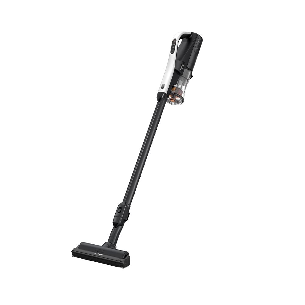 Hitachi Vacuum Cleaner Rakukaru Stick Cordless Stick Cleaner W White Made In Japan Lightweight PV-BL1K Self-propelled