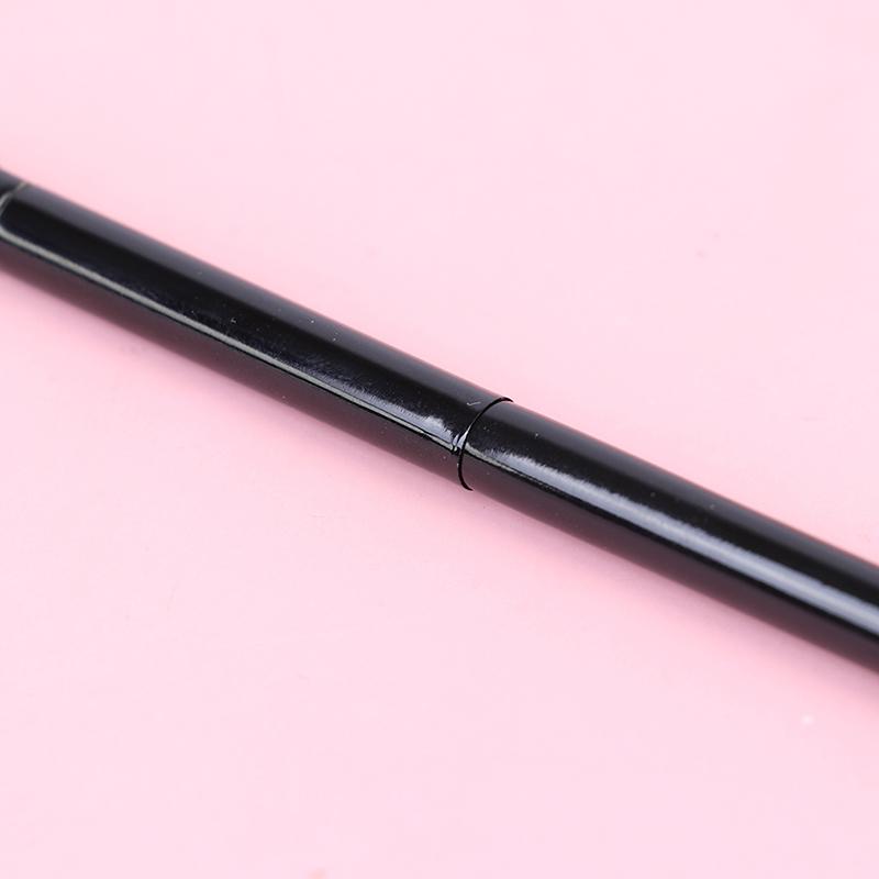 Расческа для ресниц с густой стальной иглой, портативная расческа для ресниц, одинарная щеточка для бровей