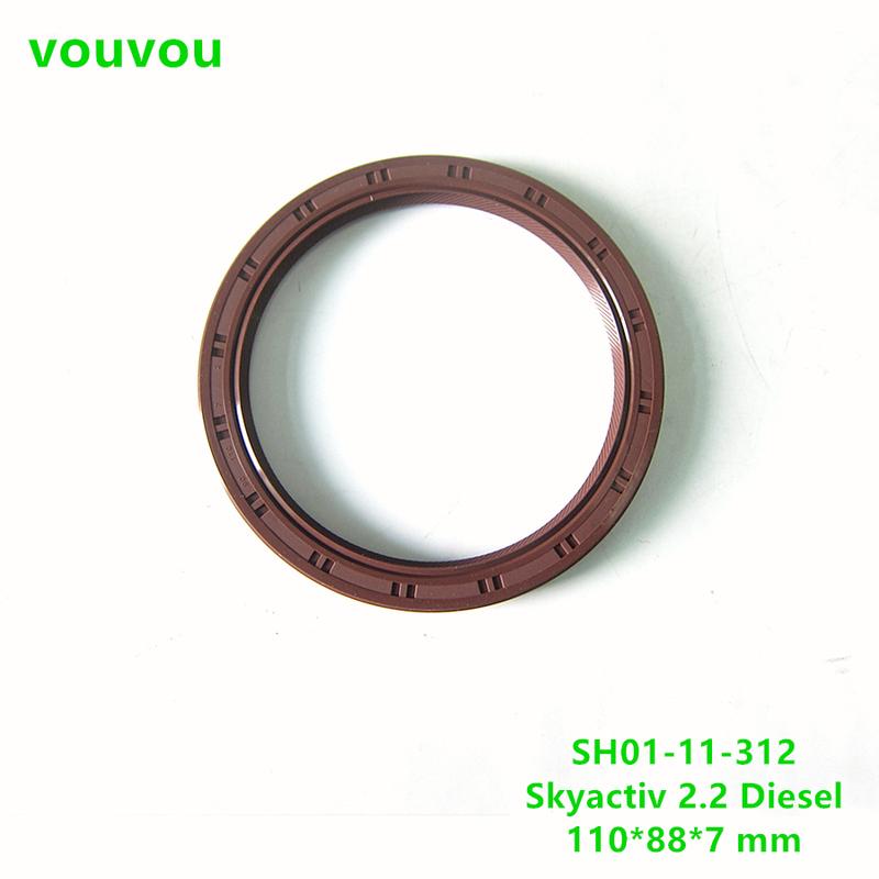 Car accessories SH01-11-312 skyactiv diesel engine wheel crankshaft oil seal for Mazda 3 BM BN CX5 KE KF Mazda 6 13-20 11-399