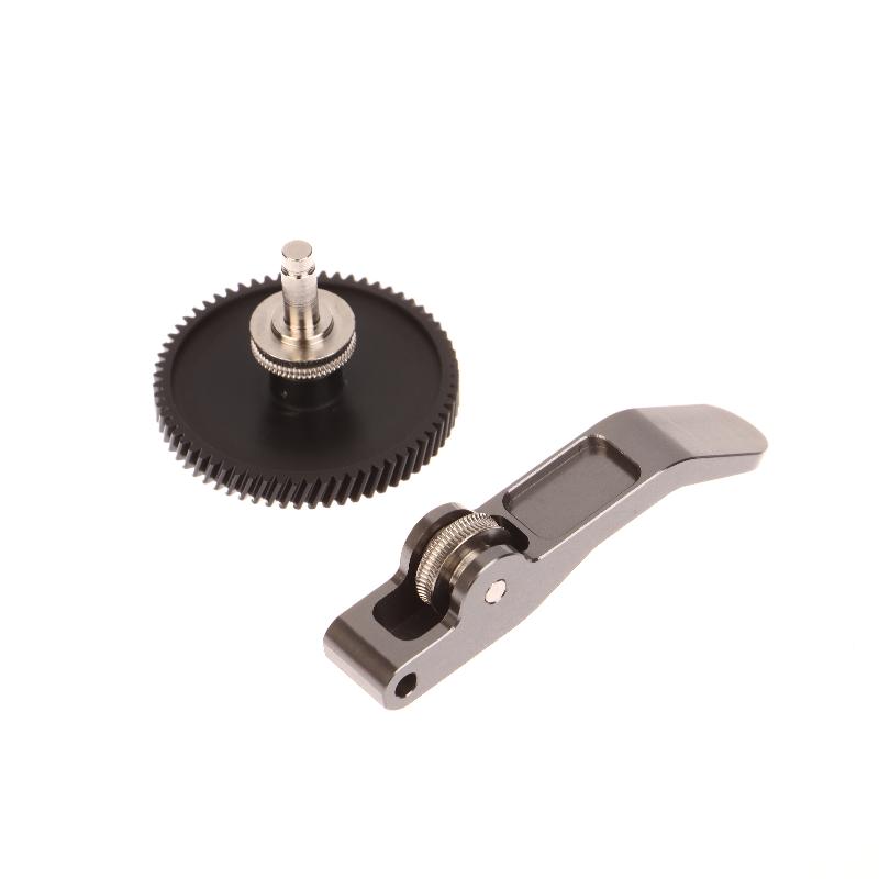 1 комплект DLC с нанопокрытием, закаленная сталь, шестерня экструдера, узел шестерни для 3D-принтера Bambu Lab A1/A1 Mini