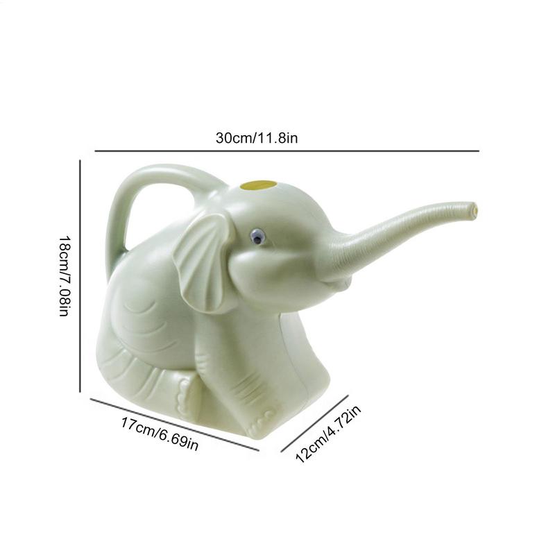 2L Cute Elephant Shape Watering Pot Can Plant Outdoor Irrigation Gardening Flowers Tools Water Bottle Home Garden Supplies